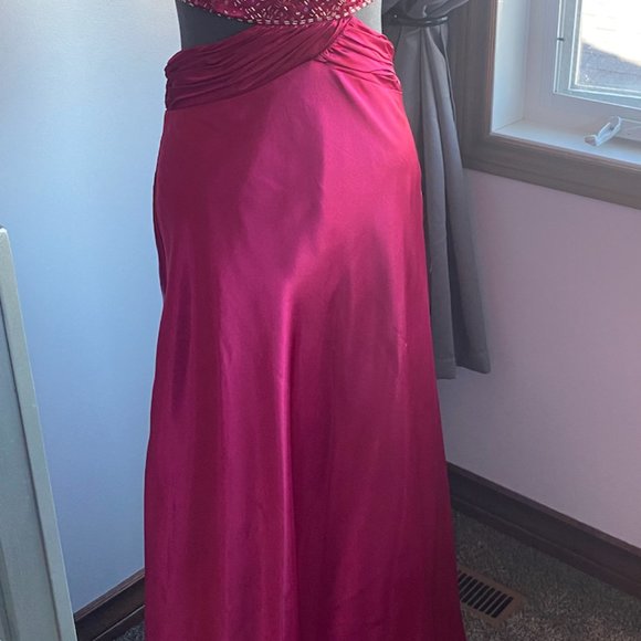 Satin Prom Dress/Evening Gown - Picture 2 of 4